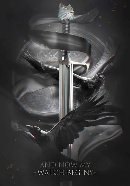 AND NOW MY WATCH BEGINS | GOT#05 | Series Poster