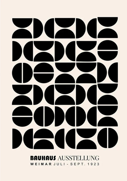 Bauhaus Geometric Art | Modern Abstract Shapes