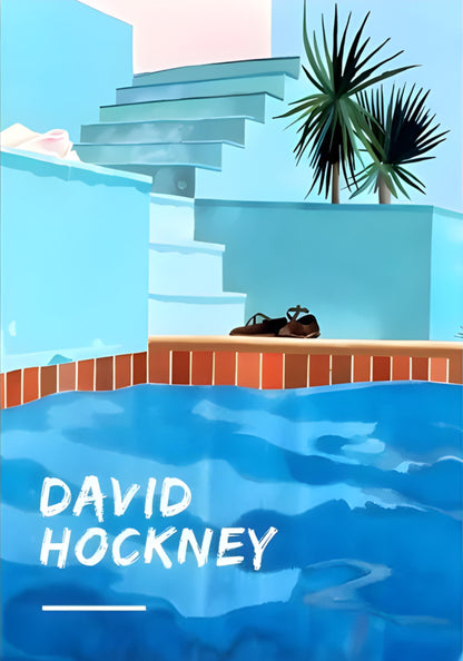 David Hockney | Artistic Swimming Pool | Modern Art