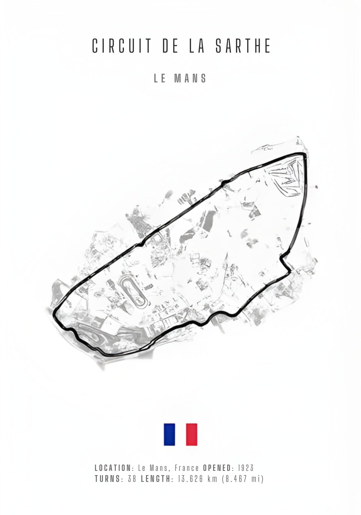 Circuit de la Sarthe | F1 Track Layout