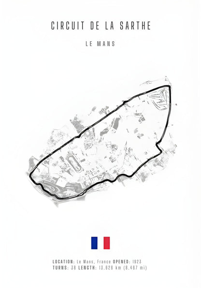 Circuit de la Sarthe | F1 Track Layout
