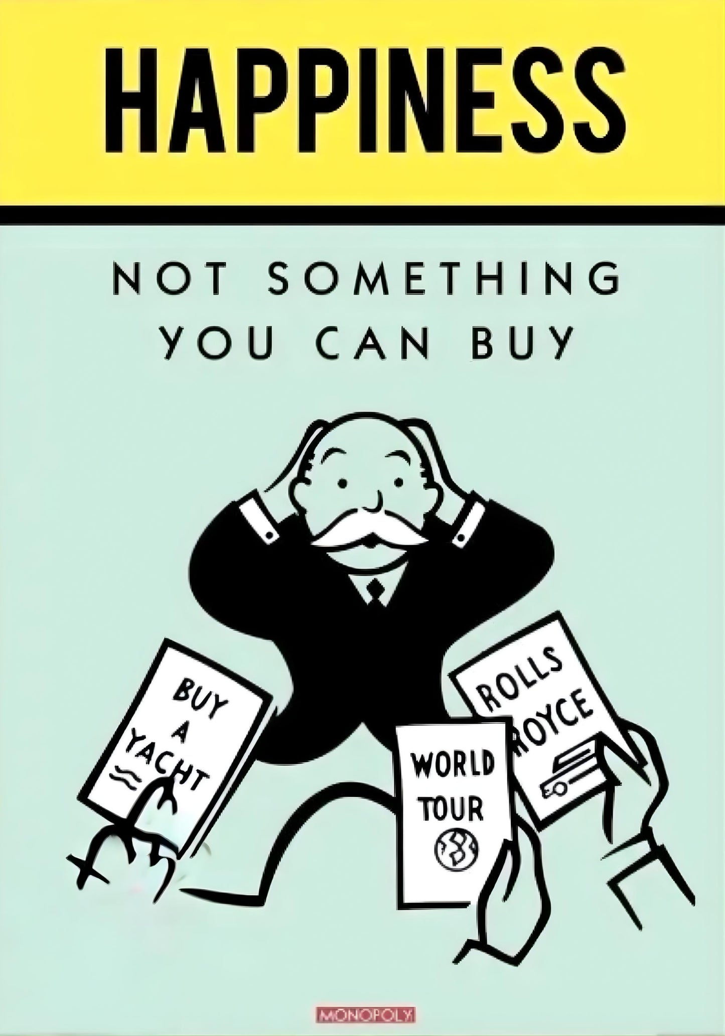 Monopoly Themed Illustration Art