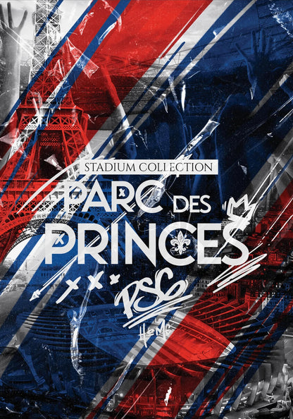 Parc des Princes | Paris Stadium Art Print | Sports Venue Wall Poster | Home Decor