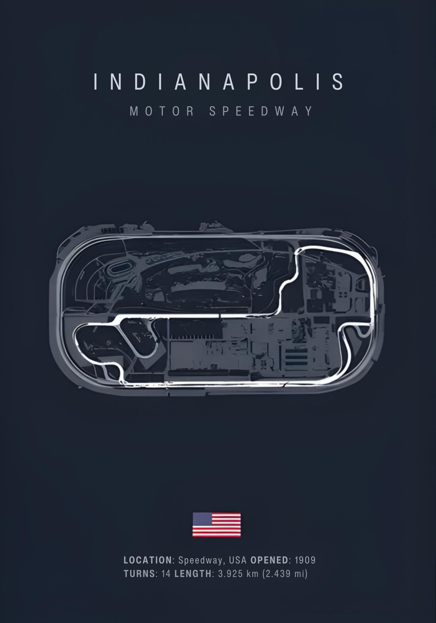 Indianapolis F1 Track Layout | Circuit Design