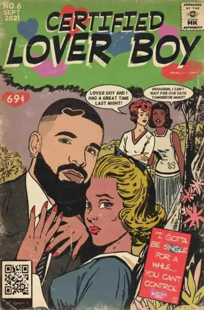 Drake | Certified Lover Boy | Music Comic