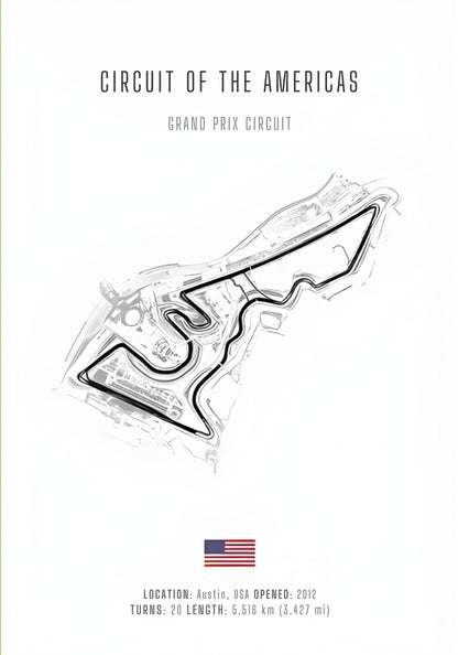 Circuit Of The Americas | F1 Track Layout