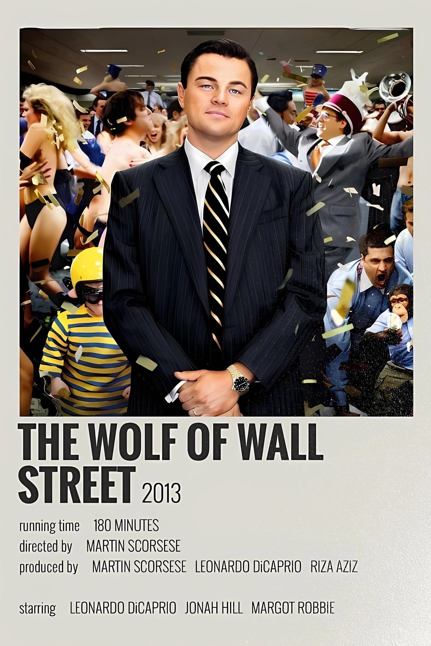 The Wolf Of Wall Street | Martin Scorsese | Movie Card