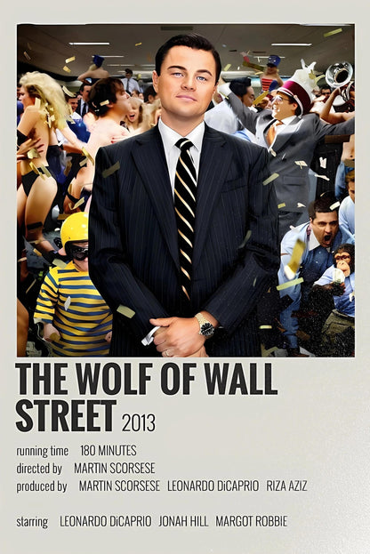 The Wolf Of Wall Street | Martin Scorsese | Movie Card