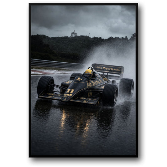 LOTUS IN THE RAIN