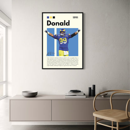 Aaron Donald | Los Angeles Rams | Blue & Yellow