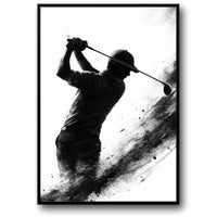 GOLFER IN MOTION