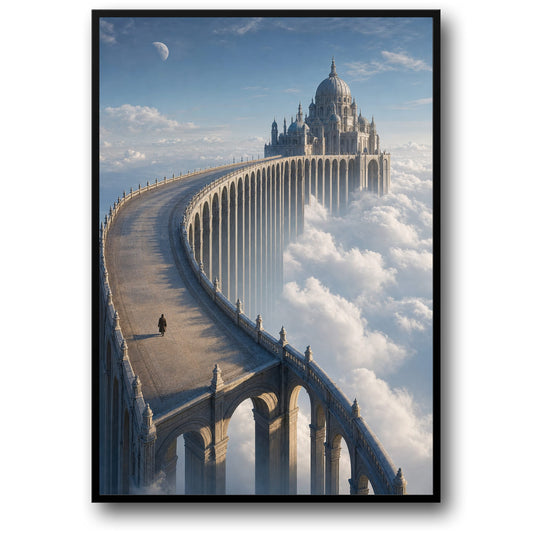MAJESTIC CASTLE IN CLOUDS