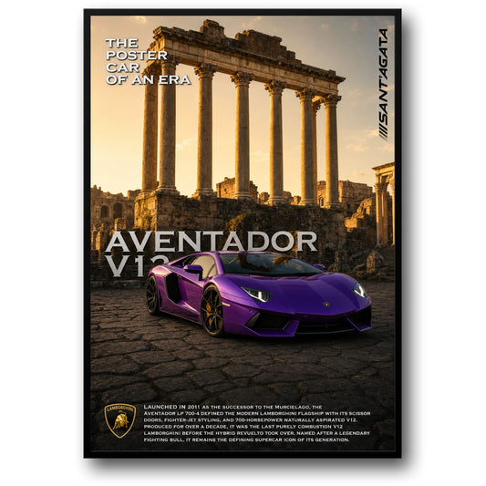 Iconic Aventador V12 | Supercar Art | High Performance Auto Art