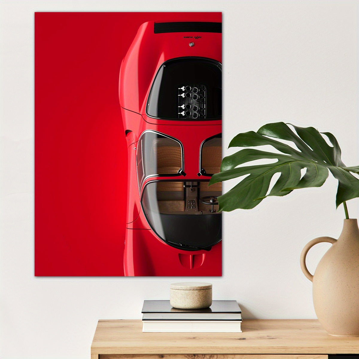Alfa Romeo 33 Stradale 1967 | Classic Supercar Art | Wall Decor Poster