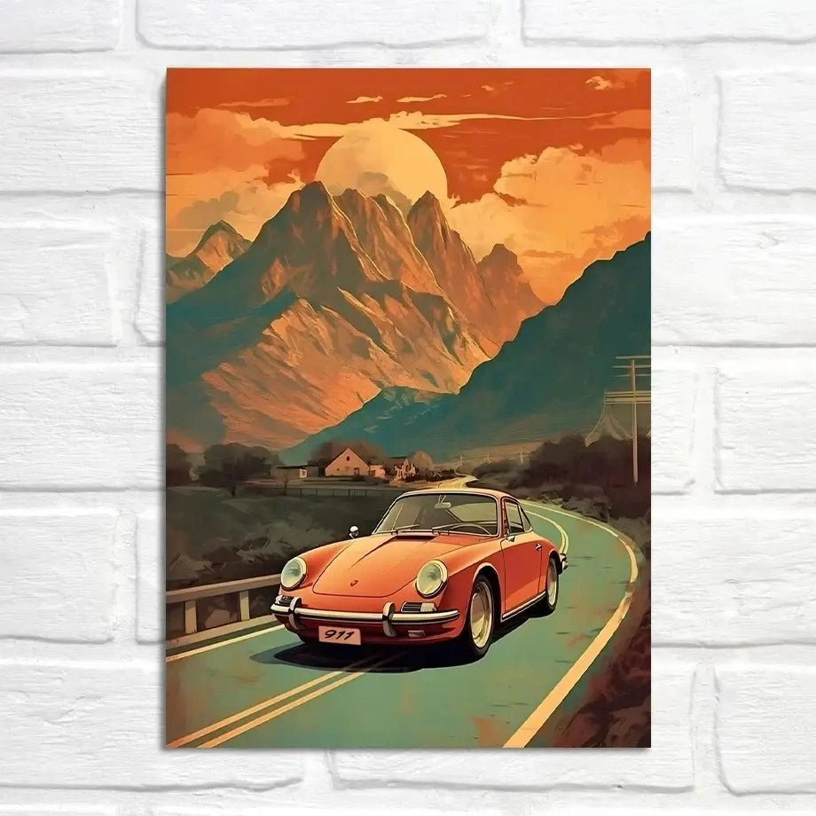 Porsche 911 | Sunset Mountain Voyage
