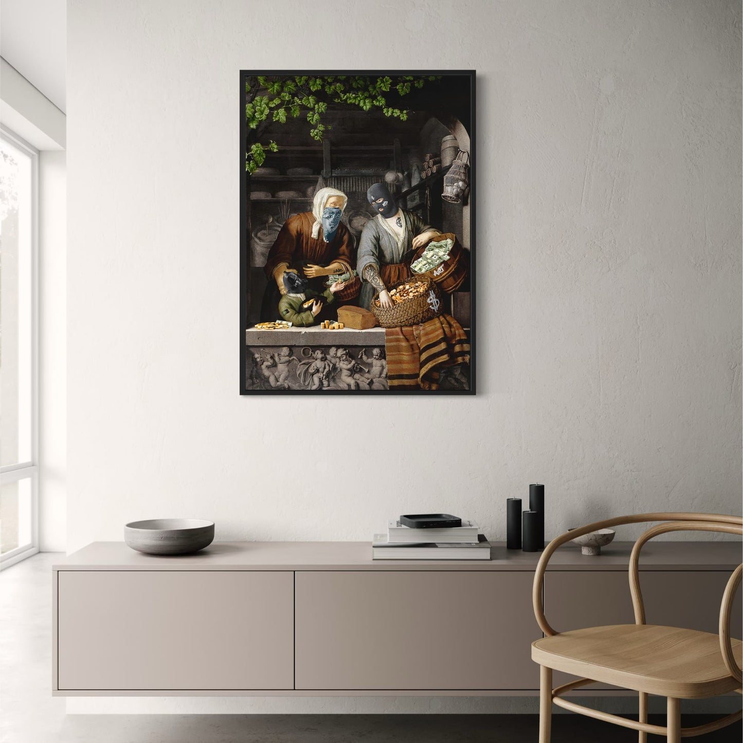 Modern Still Life | Characters & Masks | Street Art