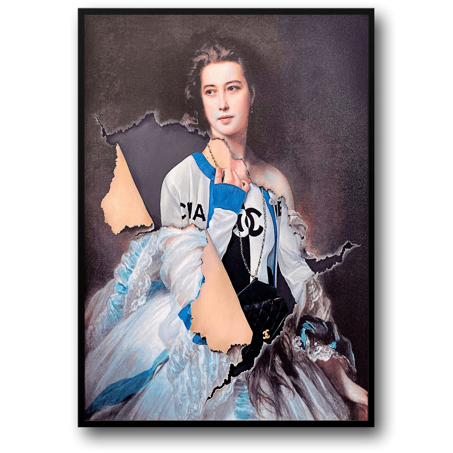 Neo-Classical Portrait | Modern Streetwear Fusion