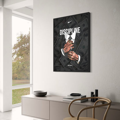 Discipline Motivation | Graphic Tattooed Hands | Just Do It