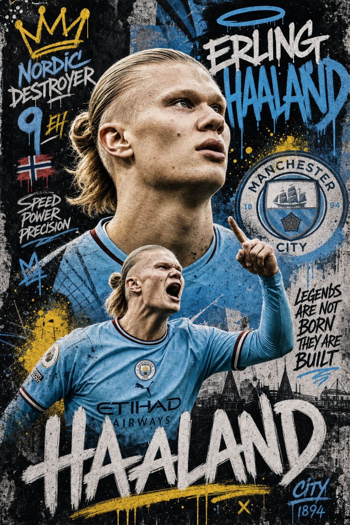 ERLING HAALAND: NORDIC FLAIR