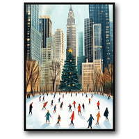 THE SKATING SCENE