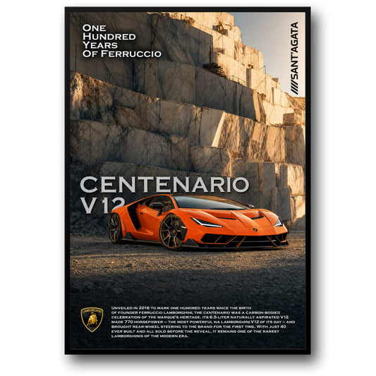 Lamborghini Centenario V12 | Celebrating 100 Years | Supercar Decor