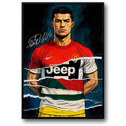 Dynamic Sports Fusion | Iconic Team Jerseys | Bold Signatures