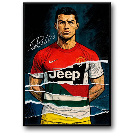 Dynamic Sports Fusion | Iconic Team Jerseys | Bold Signatures