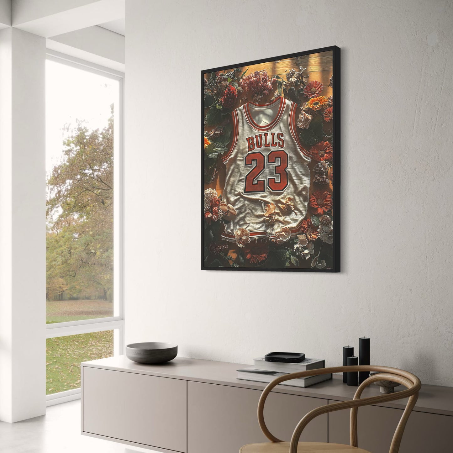 Classic Chicago | Iconic No. 23 | Vibrant Floral