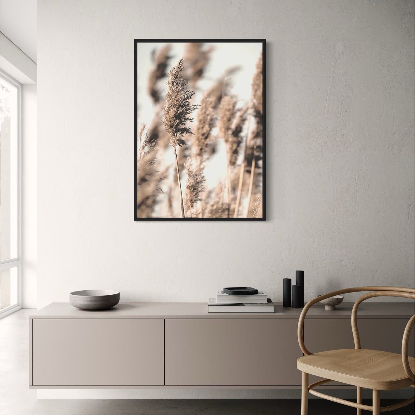 Rooted in Style | Vibrant Nature Design Poster | Wall Decor for Home & Office | Botanical Themed Art | Elegant Room Accent