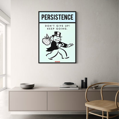 Monopoly Motivation | Persistence Theme | Inspirational Quote