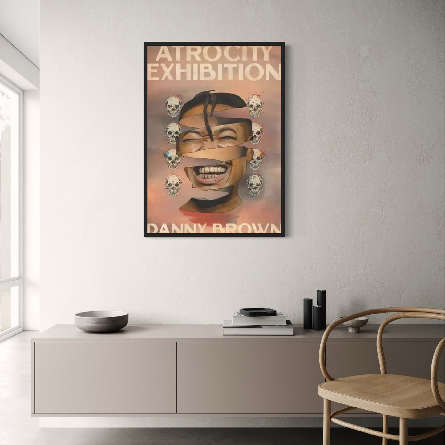 Music Comic Poster - Danny Brown - Atrocity Exhibition