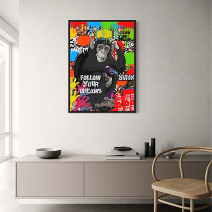Graffiti Pop Art | Scarface Mona Lisa