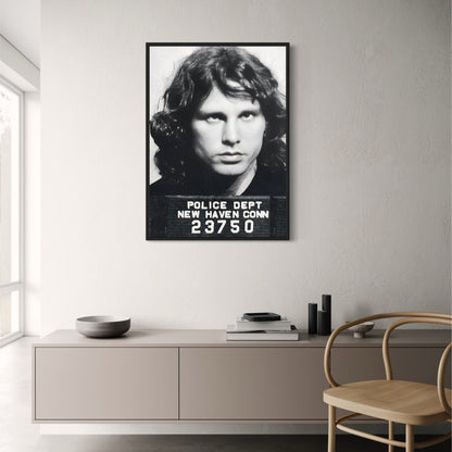 Jim Morrison Mugshot | Iconic Music Legend