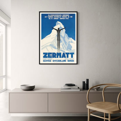 VINTAGE ZERMATT WINTER SPORTS