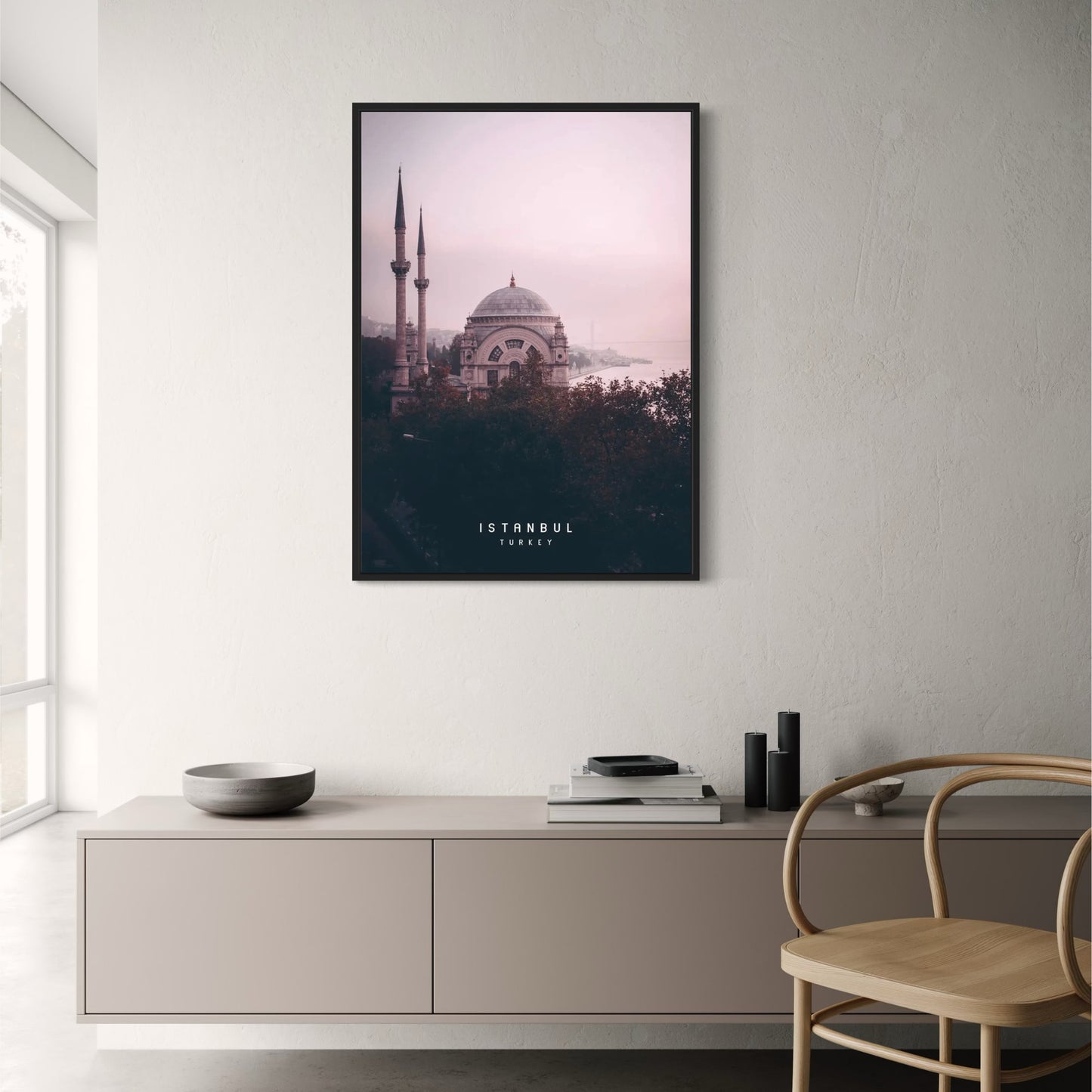Dolmabahçe Mosque | Scenic Bosphorus | Tranquil Morning