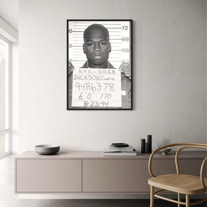 50 Cent Mugshot | Iconic Hip Hop