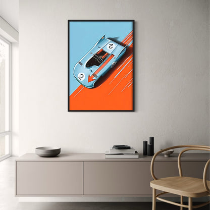 Porsche 917 Gulf Oil | Vintage Le Mans Racing