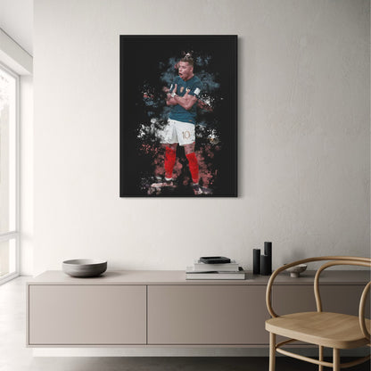 Kylian Mbappe #1 | Celebration |Sport Poster | The Speed, Skill, and Spirit of a Football Legend