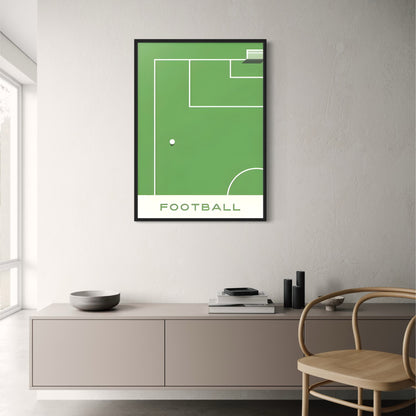 Geometry of Victory | Sports Art | Football Soccer