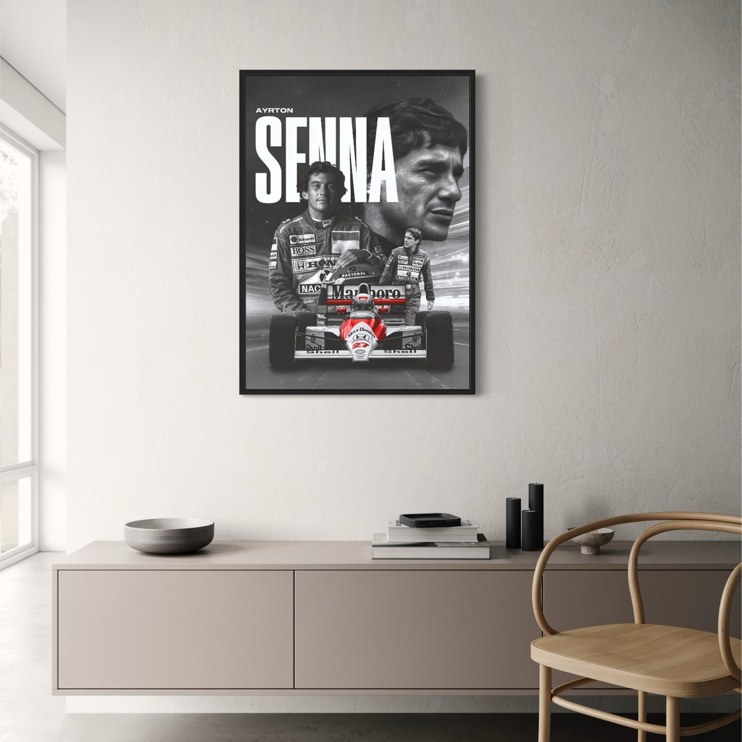 Ayrton Senna | F1 Racing Decor