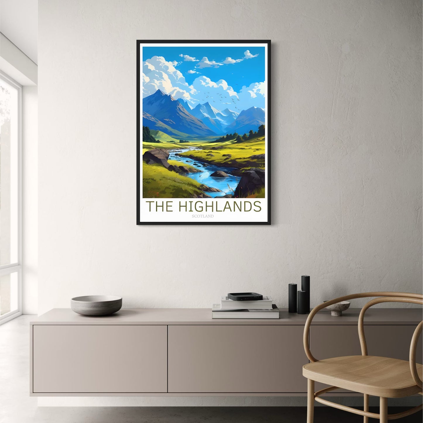 Scottish Highlands Spring | Scenic Landscape