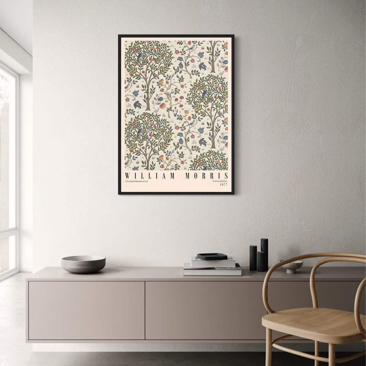 KELMSCOTT TREE BY WILLIAM MORRIS