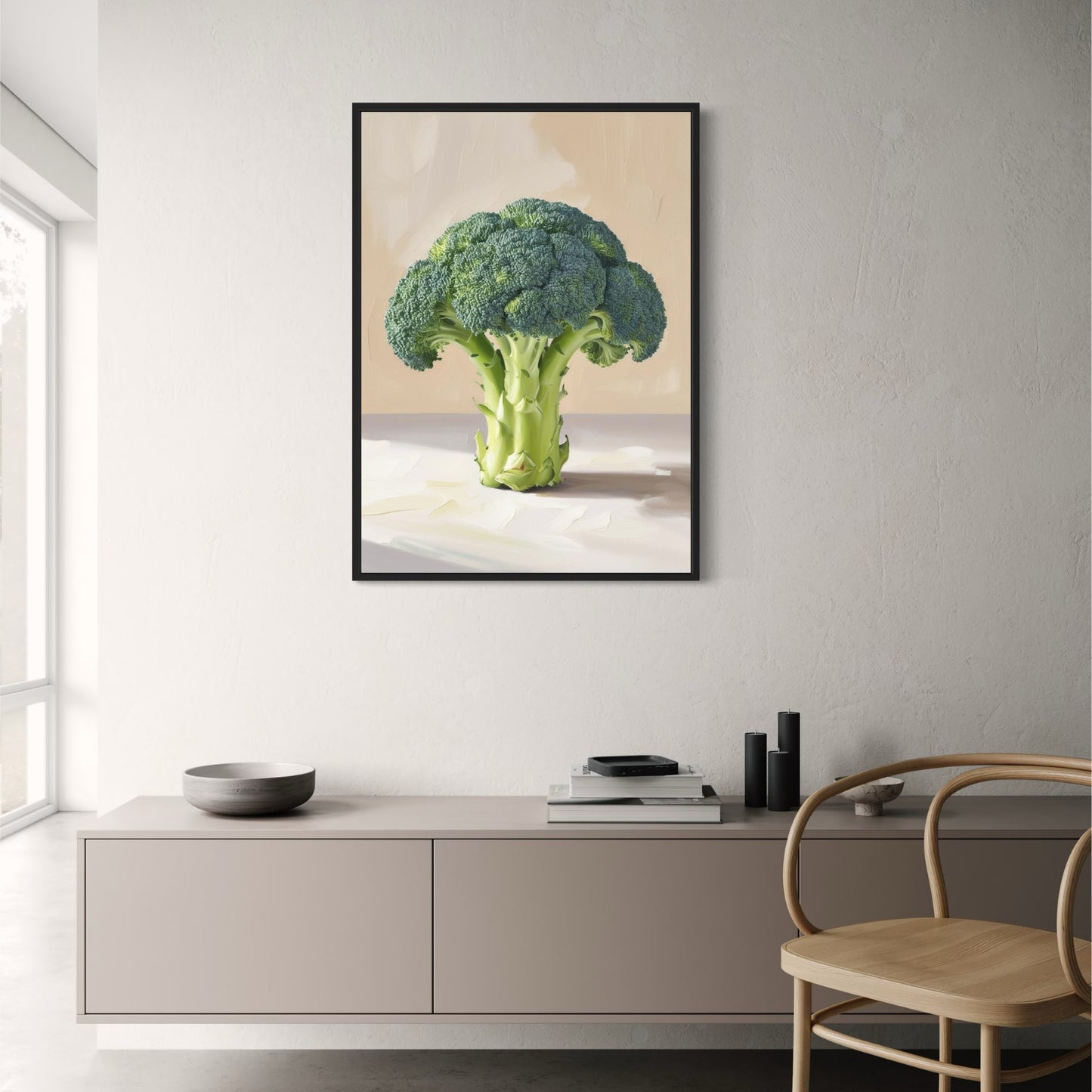 Broccoli Botanical | Kitchen Decor