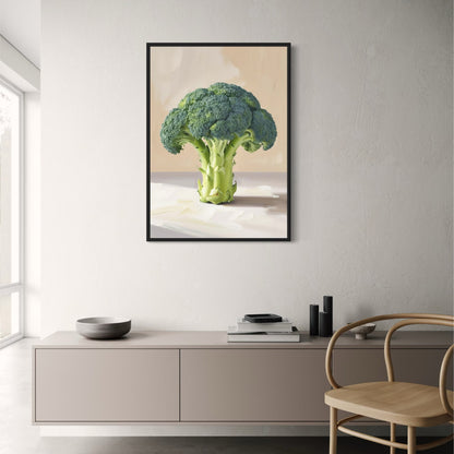 Broccoli Botanical | Kitchen Decor