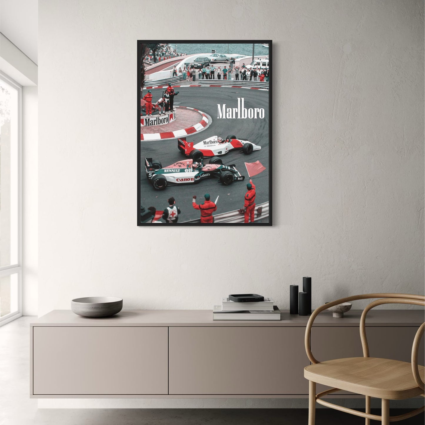 Ayrton Senna vs Nigel Mansell | Vintage Monaco F1