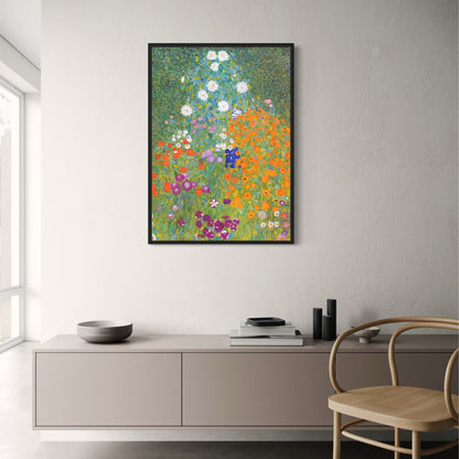 Klimt's Flower Garden | Art Nouveau Floral Vintage