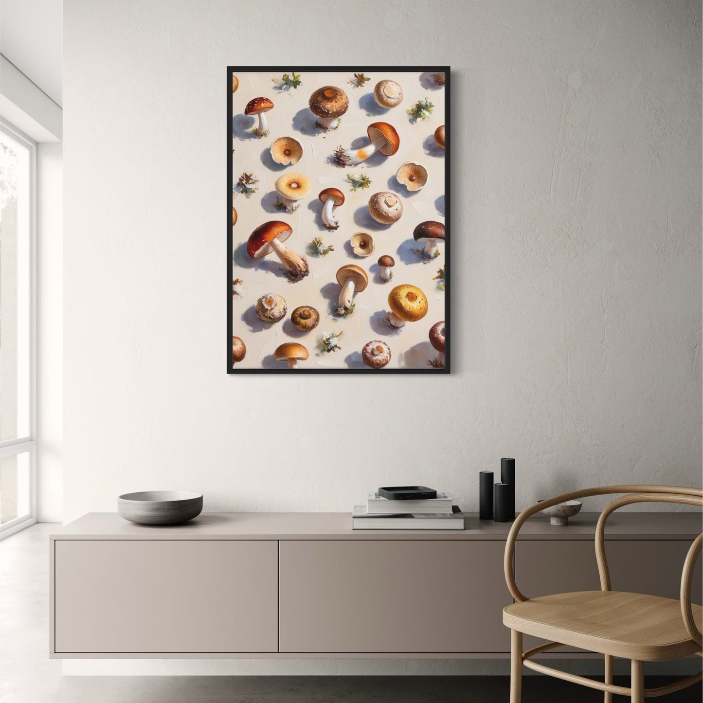 Mushrooms Mix | Vintage Botanical Illustration