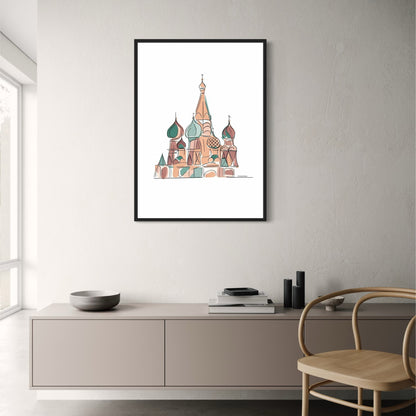 Saint Basil's Cathedral | Colorful Architecture | Russian Landmark
