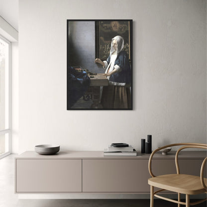 Vermeer's Woman Holding a Balance | Classic Art