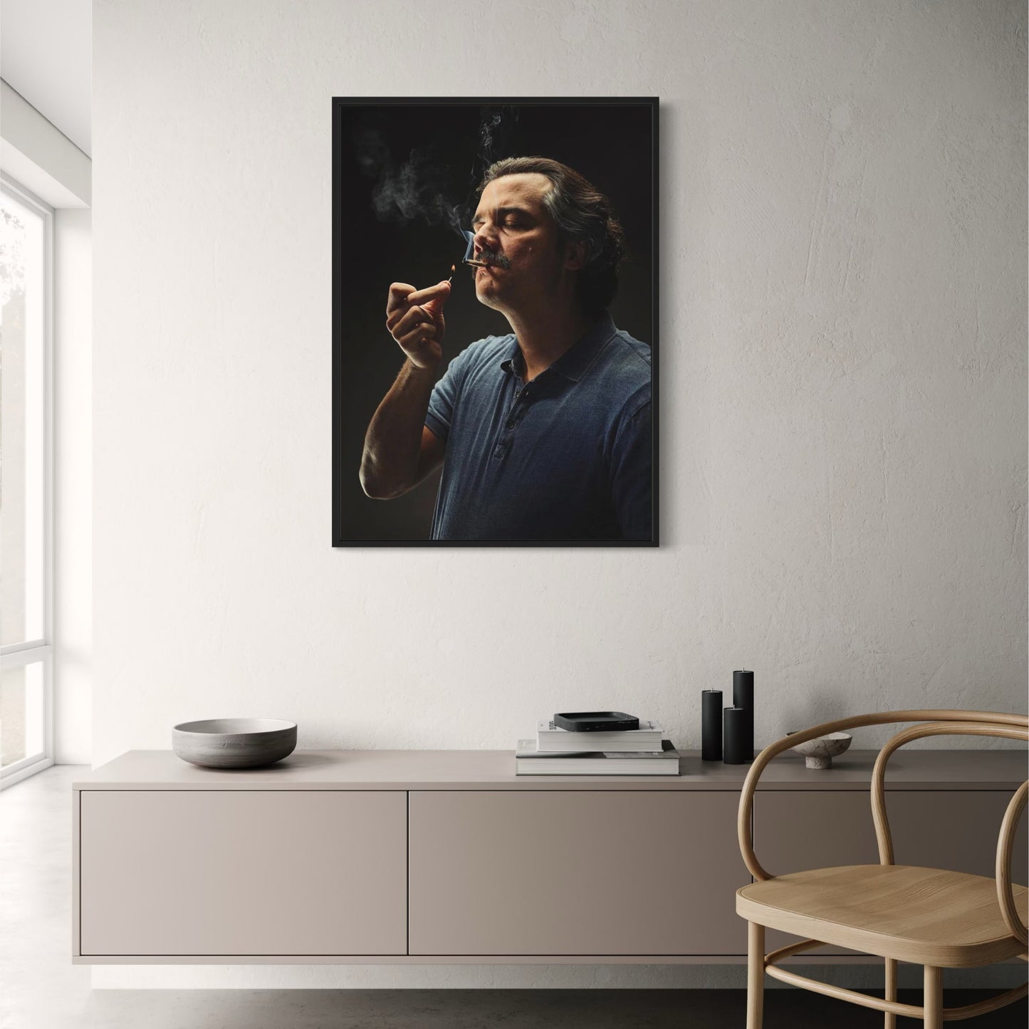 Pablo Escobar | Narcos Smoking Scene